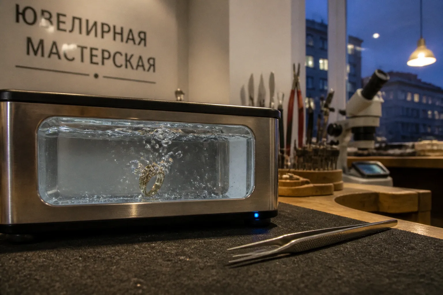 Чистка ювелирных изделий из золота: взгляд из мастерской