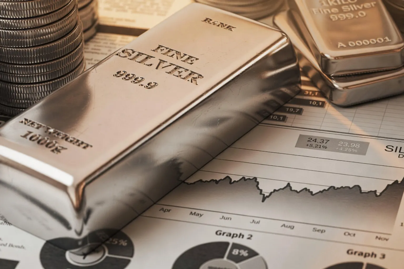 Динамика курса серебра XAGUSD: долгосрочный прогноз стоимости на 2026-2030 годы