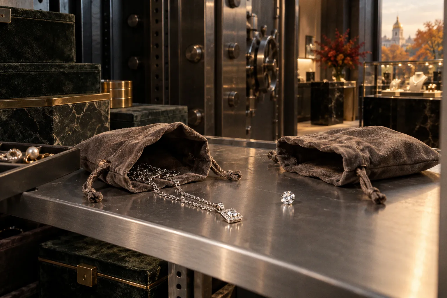 Хранение украшений с бриллиантами: правила защиты от повреждений