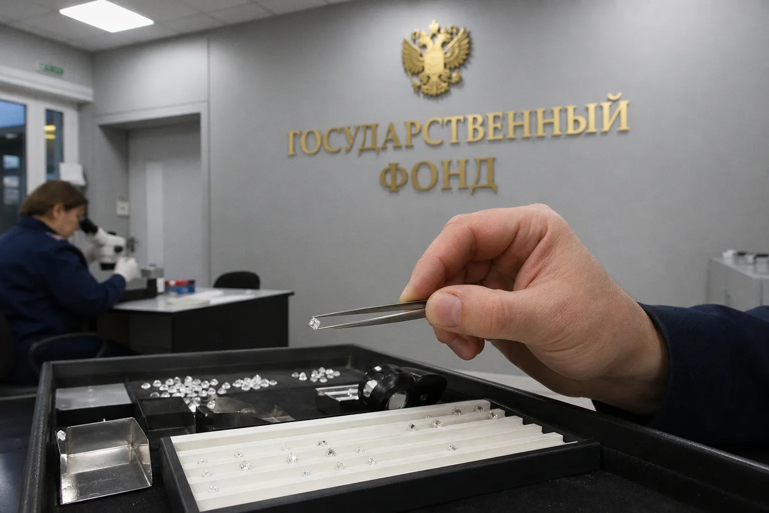Попытка хищения 11 тысяч бриллиантов из Госфонда обернулась уголовным делом