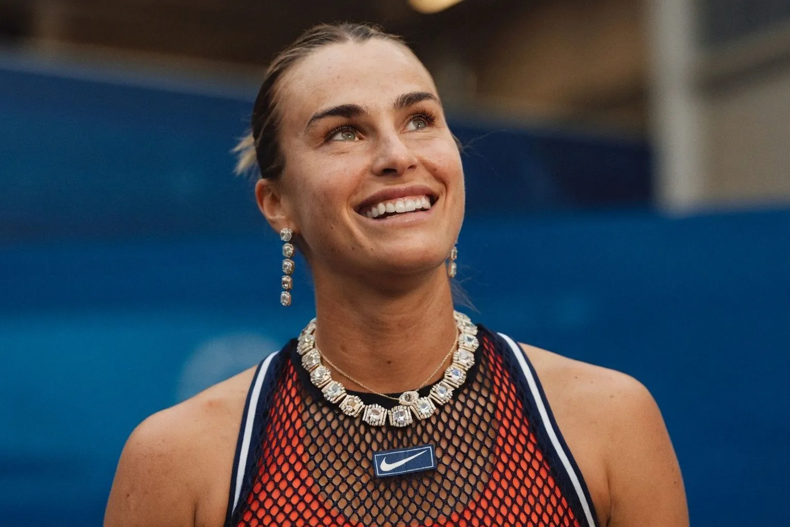 Ювелирный сет Арины Соболенко на US Open: 127 карат в дизайне от Material Good